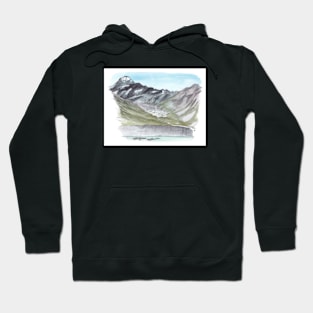 Mt Cook Aoraki from Sealy Tarns Hoodie